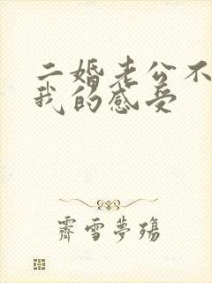 二婚老公不在乎我的感受