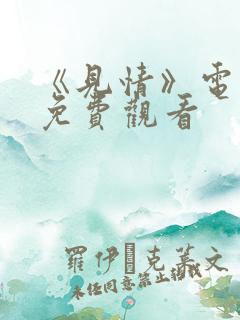 《见情》电视剧免费观看