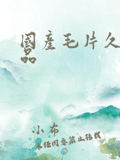 国产毛片久久精品