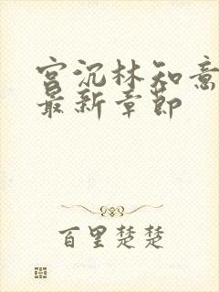 宫沉林知意小说最新章节