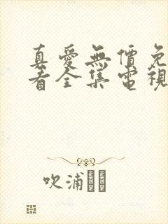 真爱无价免费观看全集电视剧高清