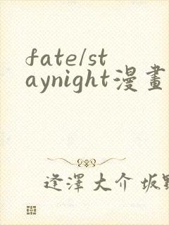 fate/staynight漫画免费奇漫屋