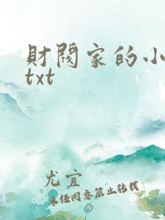 财阀家的小儿子txt