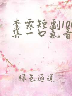 李霖短剧100集一口气看完