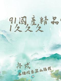 91国产精品91久久久