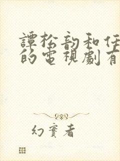 谭松韵和任嘉伦的电视剧有哪些