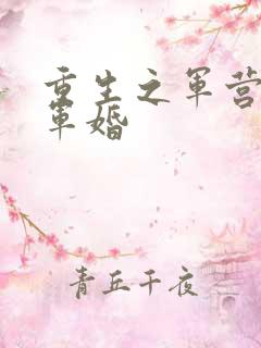 重生之军营王牌军婚