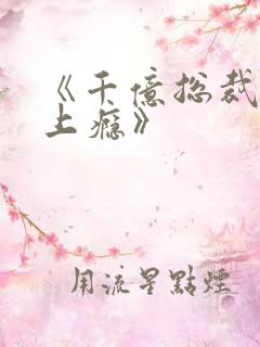 《千亿总裁宠妻上瘾》