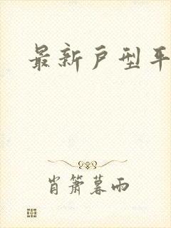 最新户型平面图