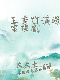 王秀竹演过哪些电视剧