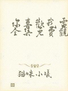 你喜欢我电视剧全集免费观看