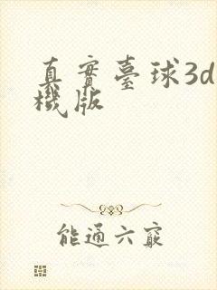 真实台球3d手机版