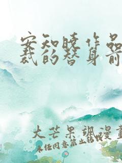 安知晓作品:总裁的替身前妻在线下载