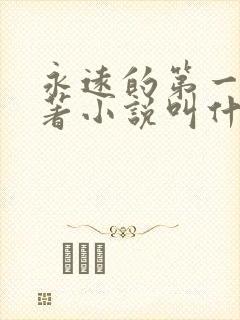 永远的第一名原著小说叫什么