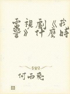 电视剧《我是刑警》什么时候播出