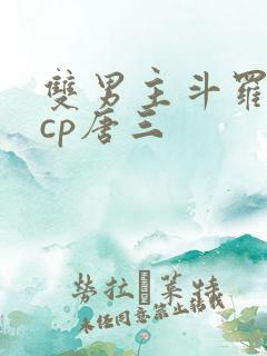 双男主斗罗主受cp唐三