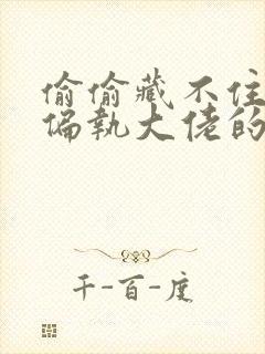 偷偷藏不住重生偏执大佬的白月光