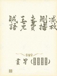 贼王未删减版粤语免费播放