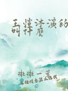 王恺沐演的短剧叫什么