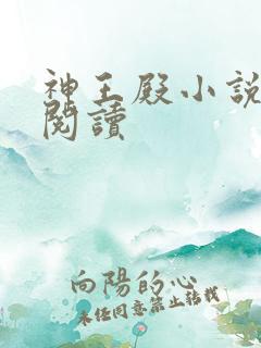 神王殿小说在线阅读