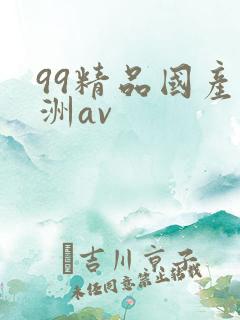 99精品国产亚洲av