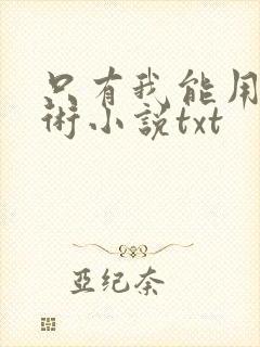只有我能用召唤术小说txt