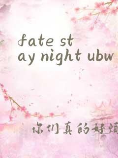 fate stay night ubw第二季