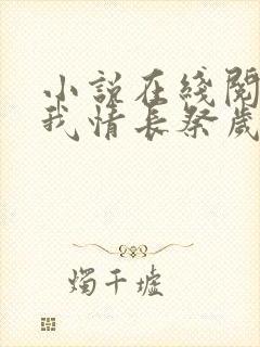 小说在线阅读以我情长祭岁月