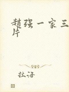 赵强一家三口照片