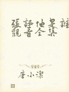 张译他是谁免费观看全集