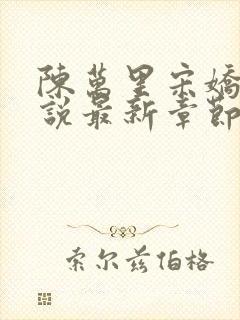 陈万里宋娇娇小说最新章节阅读