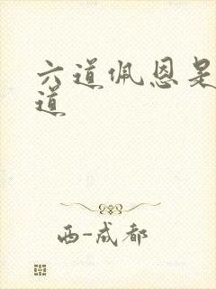 六道佩恩是哪六道