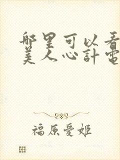 哪里可以看全集美人心计电视剧