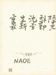 重生沈梨陆景川最新章节免费阅读