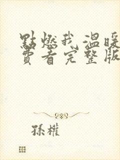 点燃我温暖你免费看完整版