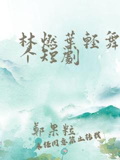林燃叶轻舞是哪个短剧