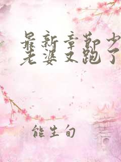 最新章节少帅你老婆又跑了