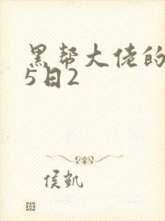 黑帮大佬的365日2