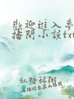 欢迎进入梦魇直播间小说txt精校版