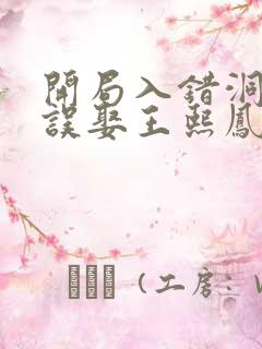 开局入错洞房,误娶王熙凤的小说