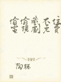 偷偷藏不住在线电视剧免费观看