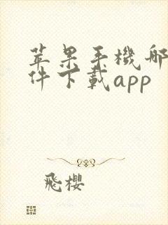 苹果手机哪个软件下载app