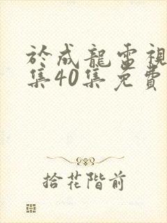 于成龙电视剧全集40集免费观看