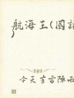 航海王(国语版)