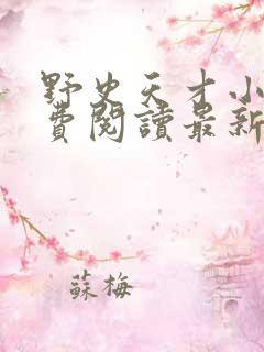 野史天才小说免费阅读最新章节更新