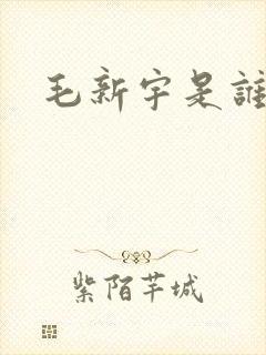 毛新宇是谁呀