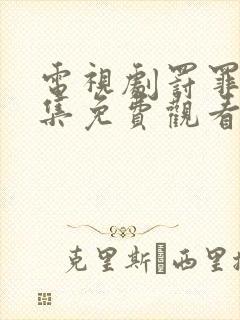 电视剧罚罪40集免费观看全集