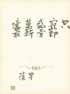 亿万盛宠只为你最新章节