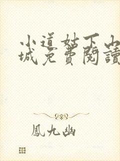 小道姑下山掀皇城免费阅读