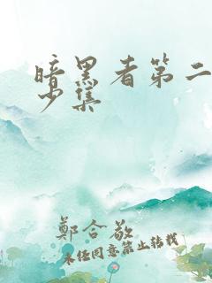 暗黑者第二季多少集